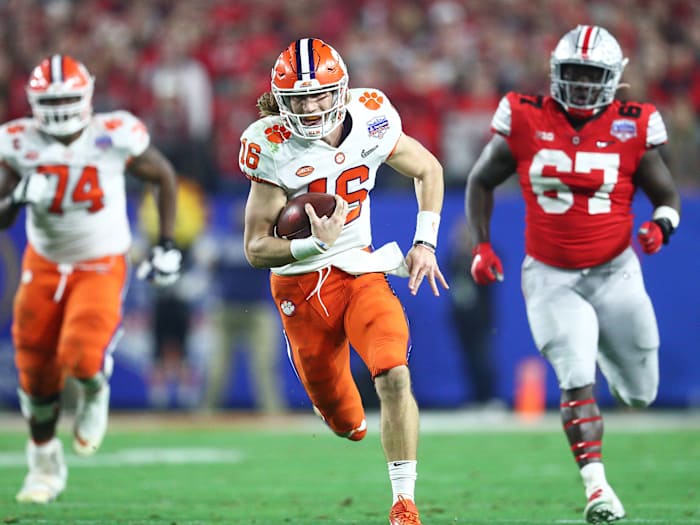 Clemson Trevor Lawrence vs Ohio State